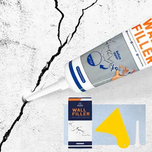 Drywall Patch Repair Kit with Scraper- 250g Wall Mending Agent Multi-functional Quick-drying PasteAdhesive Heavy Duty Concrete SealantWaterproof Self-adhesive