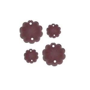 Dark Purple Crystal Rosette