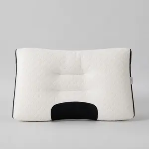 【Only 1 Gift Per Customer】【Random Color 】Ergonomic Neck Pillow for Sleeping, Breathable Cervical Support Pillow, Random Gray or Orange 5