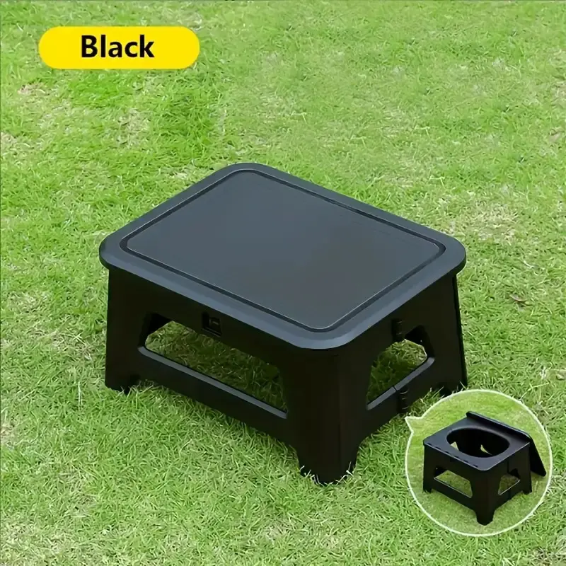 Foldable Portable Outdoor Toilet, Odor-Proof Leak-Proof Emergency Mobile Seat, Ideal for Camping Hiking Travel, Durable Adult Car Toilet