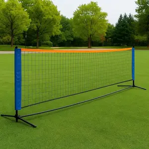 Pickleball Net 3.1m Standard Court Length for Enthusiasts and Players Consistent Playing Surface No Additional Features