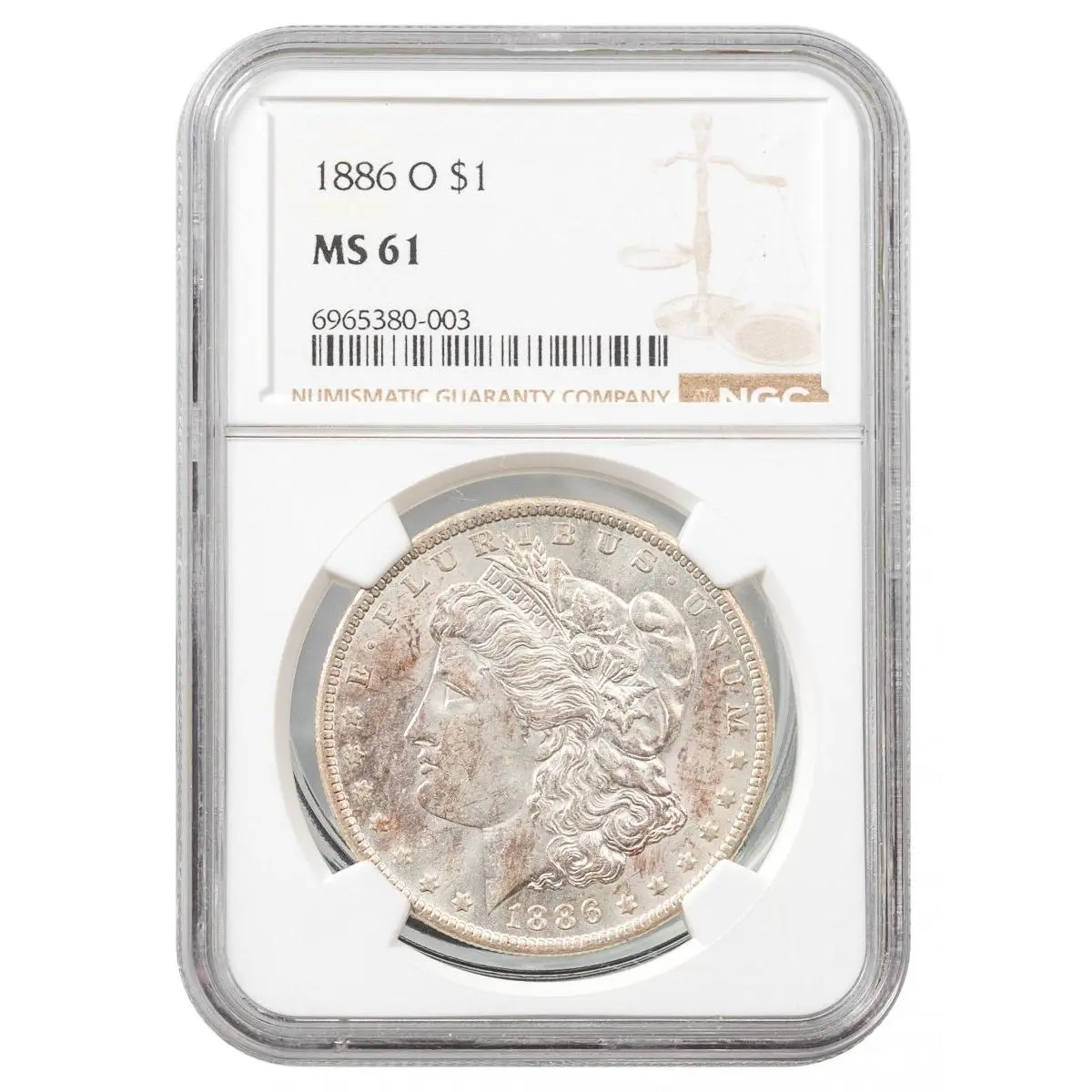 1886-O-Dollars - Morgan Dollar