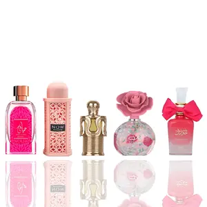 hayaati exotic + now pink + maitha + layaan + bint hooran rose passion -- 5 piece bundle