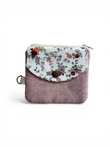 Florence Pink Floral Keychain Wallet