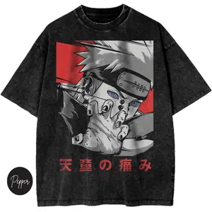 Dark Anime Eyes Graphic T-Shirt – Red Black Manga Style Tee, Vintage Unisex Cotton Streetwear - Vintage Graphic Tee – Menswear & Womenswear – Streetwear Tops – Casual Cotton Crewneck Shortsleeve T-shirt