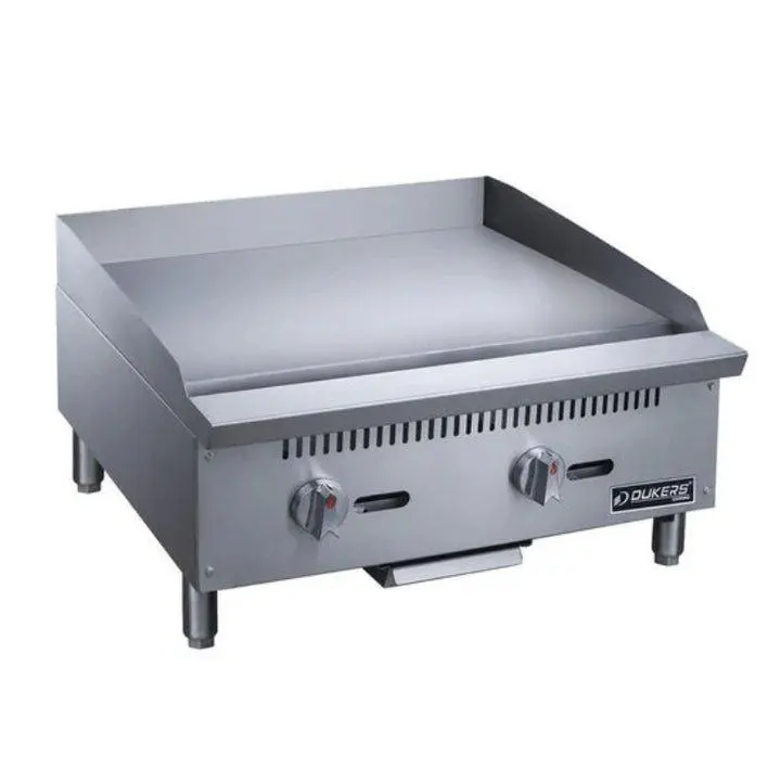 Dukers DCGMA24 24" Griddle - 2 Burners