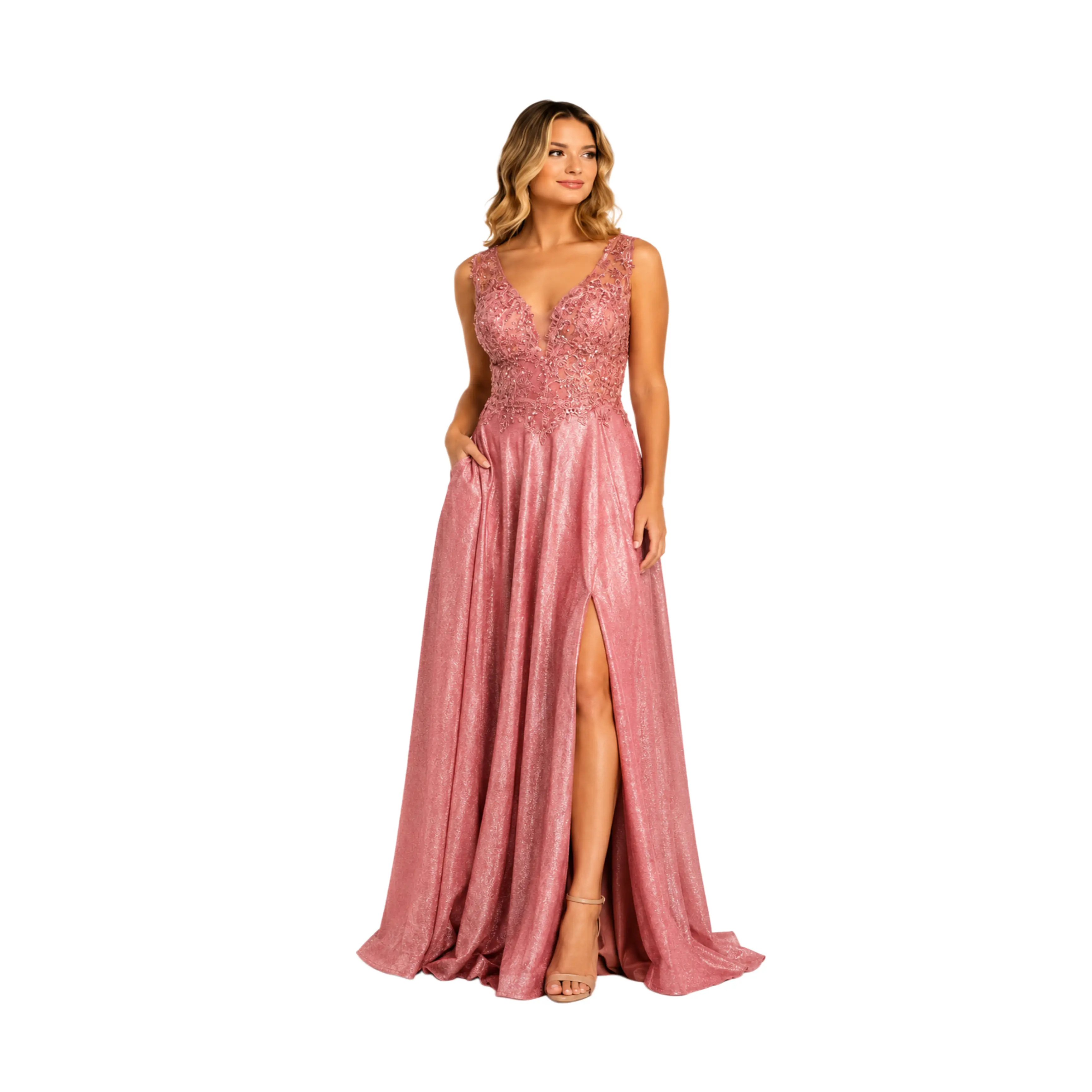 Gv 031 Dress - Elegant Casual-Formal, Everyday & Party Occasions, Moisturizing & Skin Repair Benefits Girls Ruffles Style Womenswear