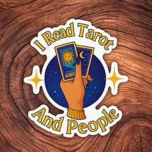 Tarot Stickers for Mystic Souls, Witchy Decor, Astrology Gifts, Planner Accessories, Spiritual Laptop Stickers, Tarot Enthusiasts