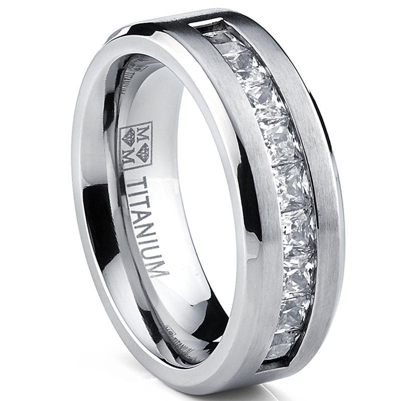 Diamond Engagement Men's Ring