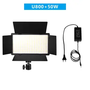 Nagnahz U800 LED Photo Studio Light for Tiktok Youbute Game Live Video Lighting Portable Video Recording Photography Panel Lamp Nagnahz