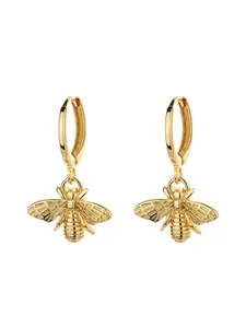 Cute Bee Design Earrings, Fashionable Hoop Earrings, Fashionable Jewelry for Women, Elegant Jewelry for Party, Daily Clothing Decor, Trendy All-match & Exquisite Jewelry for Birthday Gift, Fashionable Jewelry Accessories