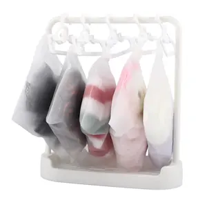 JoyNook Miniature Garment Rack and Hanger Set for Art Toy Apparel, Display Stand for 15-17cm Plush Pendant Clothes.#Miniature clothing rack #Art toy clothes storage #17cm plush clothes organizer  #Macaron pendant closet  #Blind box accessories display