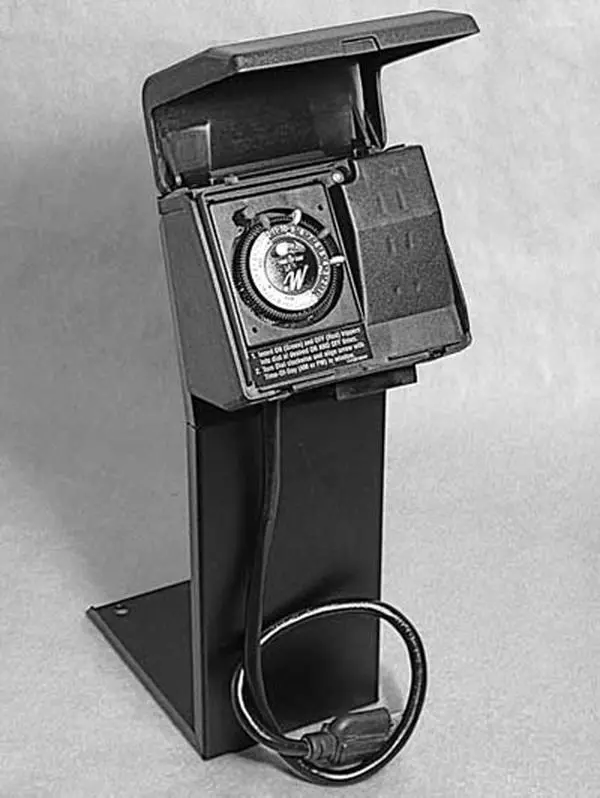 Waterway Plastics PA070 Pump Timer Package, Consistent Quality High-Quality Pump Accessory with Stand