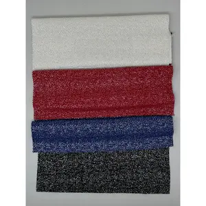 Shiny Lurex Polyester Spandex Fabric