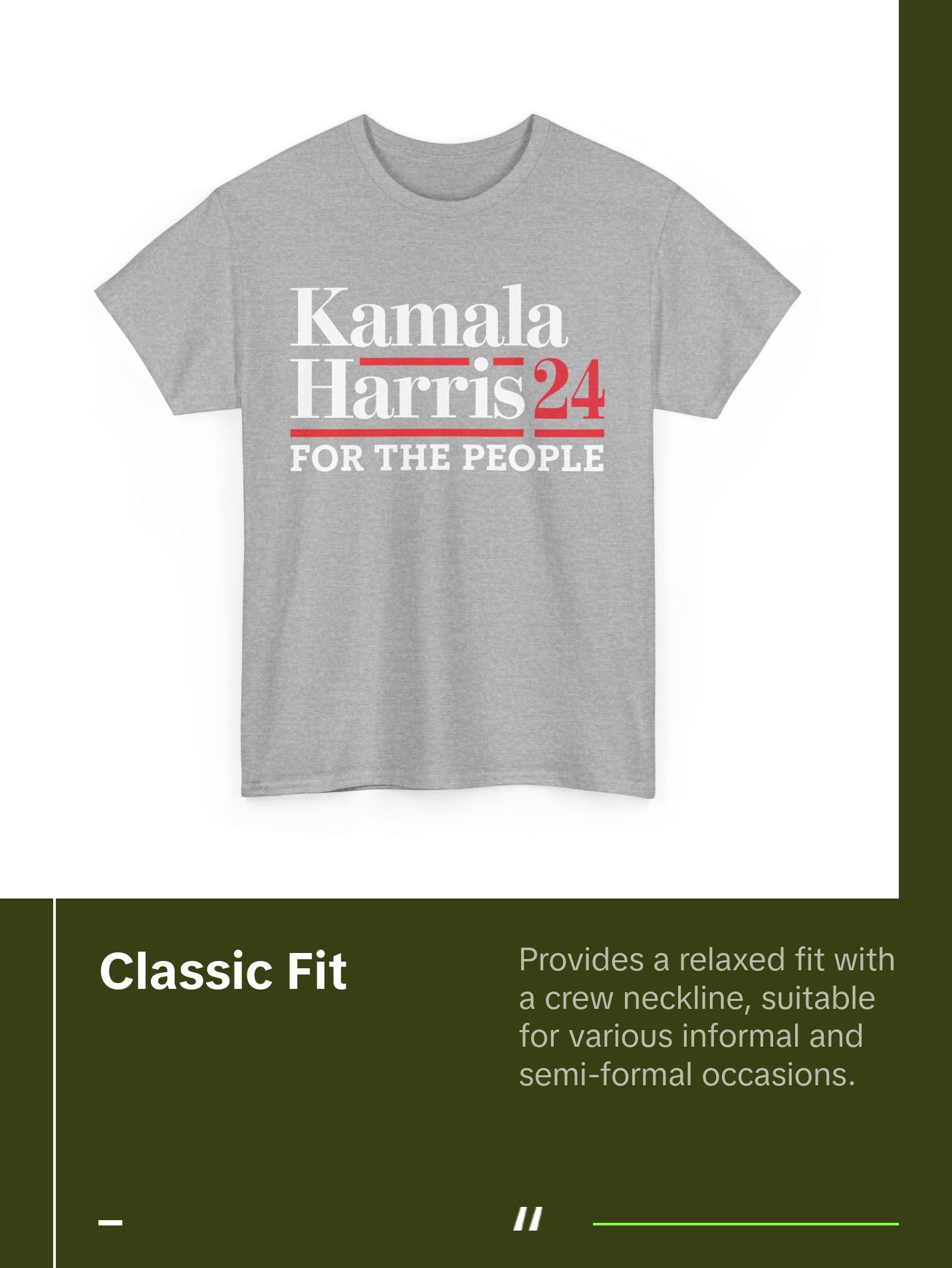 Kamala Harris 24' - Unisex Heavy Cotton Tee
