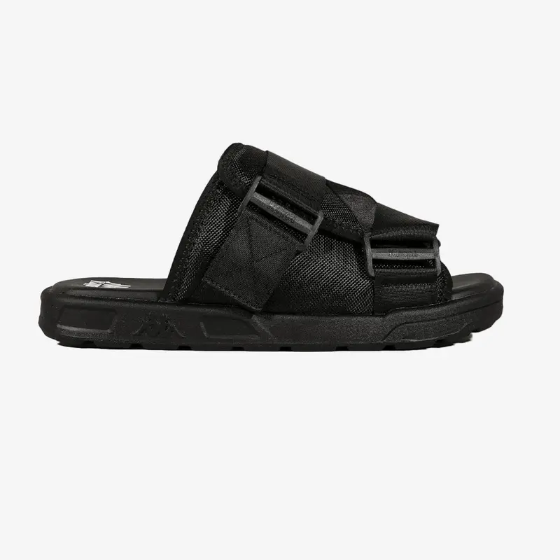 Authentic Bastian 1 Nylon Casual Minimalist Lightweight Sandals - Black White, Unisex Shoes for Women, Men's Footwear