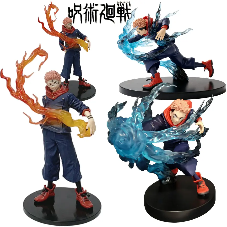 Jujutsu Kaisen Articulated Figurine Collectibles Model Set - Ryomen Sukuna & Itadori Yuji GK PVC Anime Peripherals, Desktop Decorations, Gift for Collectors