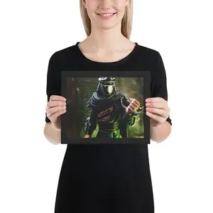 "The Leader" toy photography Wall Art  by: toymagination  tmnt shredder action figures toy photography neca toys