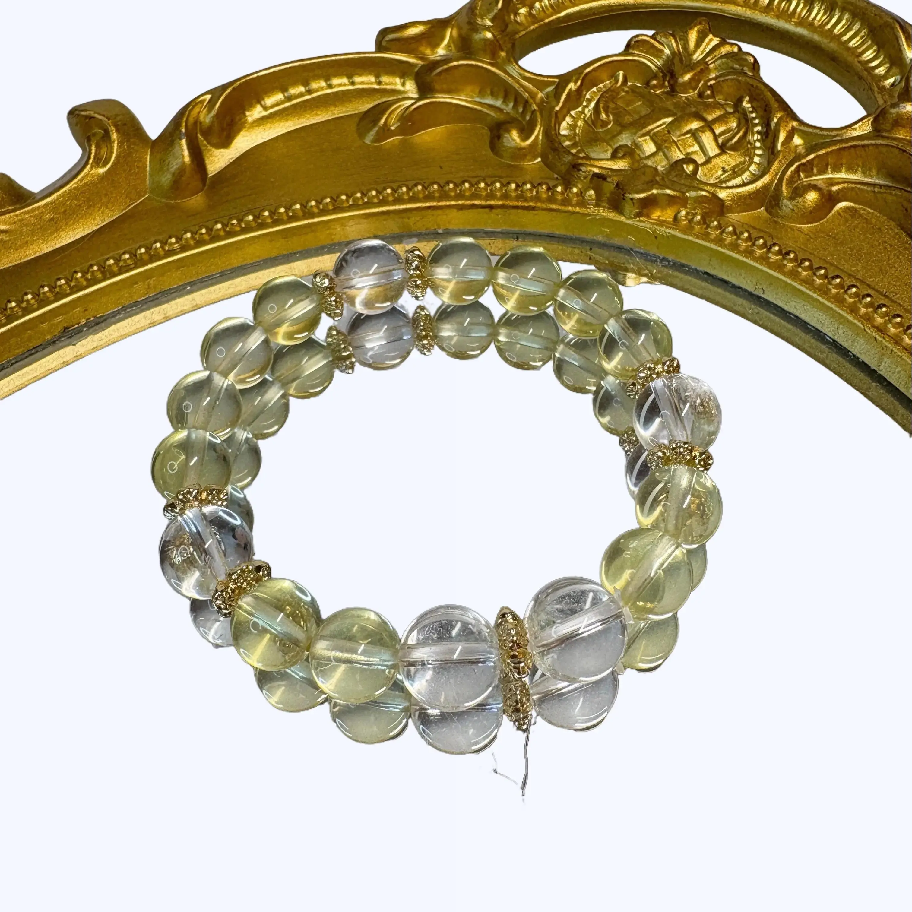Citrine × Clear Quartz | Clarity & Abundance Bracelet