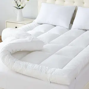5 Inch Memory Foam Mattress Topper Queen for Back Pain Relief, Filled with Breathable Memory Foam, Soft Fluffy Supportive Bed Mattress Topper, 80x60x5 in