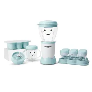 NutriBullet Baby Food Blender, 32-oz, Blue, NBY-50100