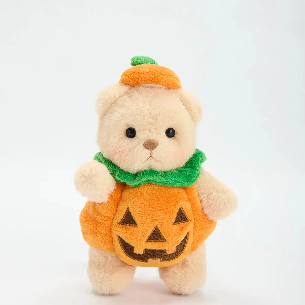 5.9 Inches Spooky Pumpkin Mini Bear