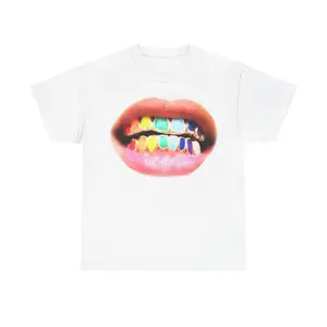 Vintage Rainbow Grill Lover Graphic T-Shirt
