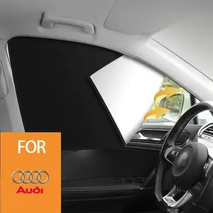 Magnetic curtain cover for car summer protectionFor Audi A4 B5 B6 B7 8P 8V 8L A5 C7 4F A8 Q2 Q7 RS3 RS4 RS5 RS6 TT 4L R8