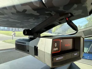 PhantomMount for Uniden R8 - R8W Radar Detector for Cybertruck