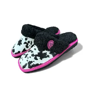 Women’s Ariat Slippers Cow Print