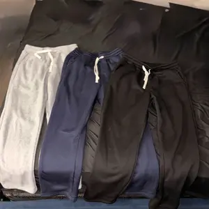 Men's Regular Fit Solid Color Jogger Pants with Drawstring Waistband Autumn Winter Casual Pocket Design Long Trousers Everyday Wear 3PCS warm