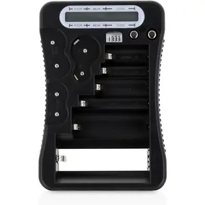 T-333 Universal  Tester, LCD Display, Cell Checker, Multi-Purpose Small  Tester, for , AAA, C, D, 9V, CR123A, CR2, CRV3, 2CR5k CRP2, and Button Cell