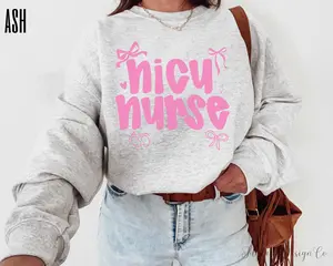 Nicu Nurse Short-sleeve T-Shirt / Sweatshirt ,  Neonatal Intensive Care Unit, Nicu Nurse tee Cotton Fabric Sleeve