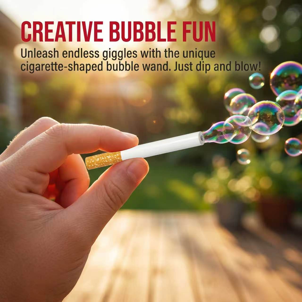 SummerVibes Bubble Cigarette Stress Relief Toy Fake Cigarette Mini Bubble Blower Bubble Sticks Relaxation Birthday Christmas Party Gift for Men Women SummerVibes Bubble Cigarette Stress Relief Toy Fake Cigarette Mini Bubble Blower Bubble Sticks Relaxation Birthday Christmas Party Gift for Men Women