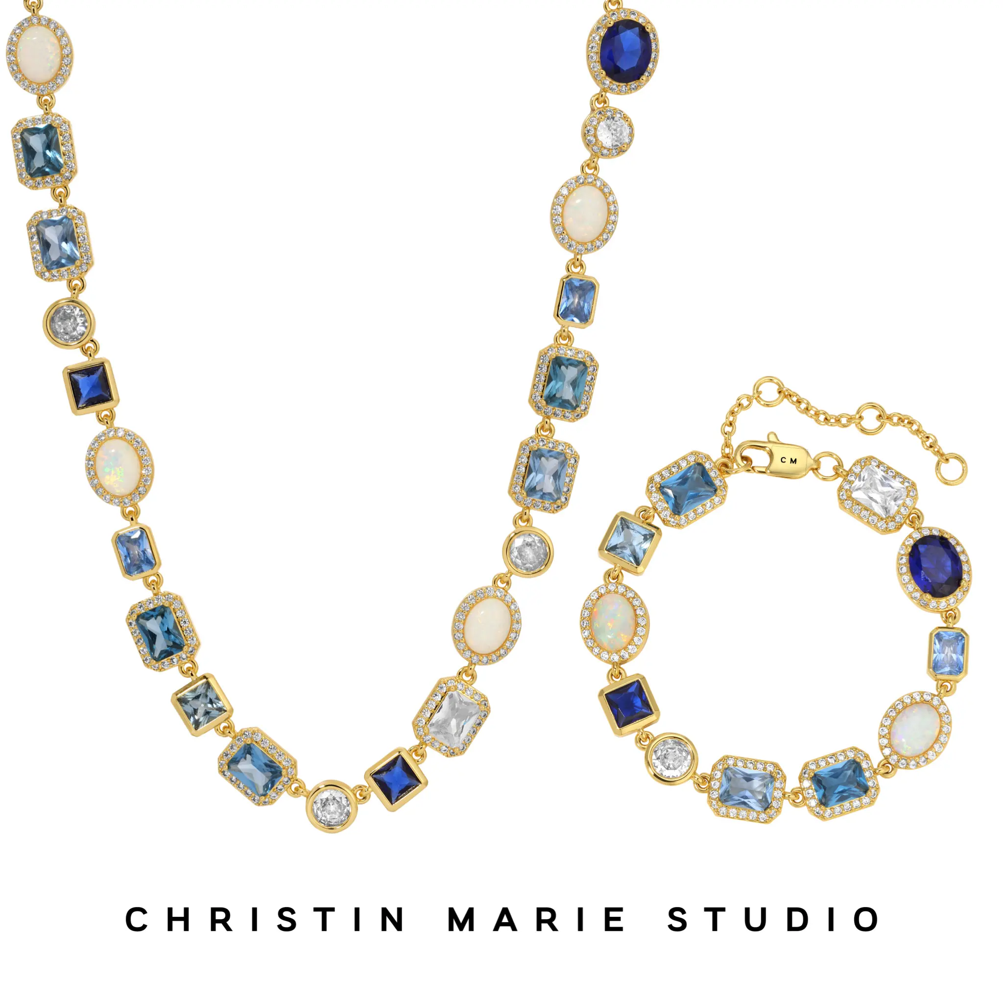 Azul (Blue) Solstice Bundle (Necklace & Bracelet)