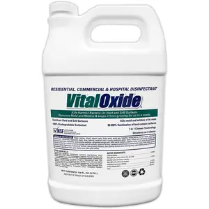 Vital Oxide Disinfectant, Deodorizer, Cleaner, Food-Contact Sanitizer, Virucide – (EPA registration #82972-1) – Kills Mold & Mildew, Eliminates Odors-1 Gallon