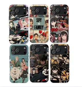Anime Spy Family Style Phone Case, Action Collage Design, Cute & Cool Aesthetic Cover, Cover For iPhone 17 16 15 14 13 12 11 Plus Pro Max, Samsung S25 S24 S23 S22 S21 Plus Ultra