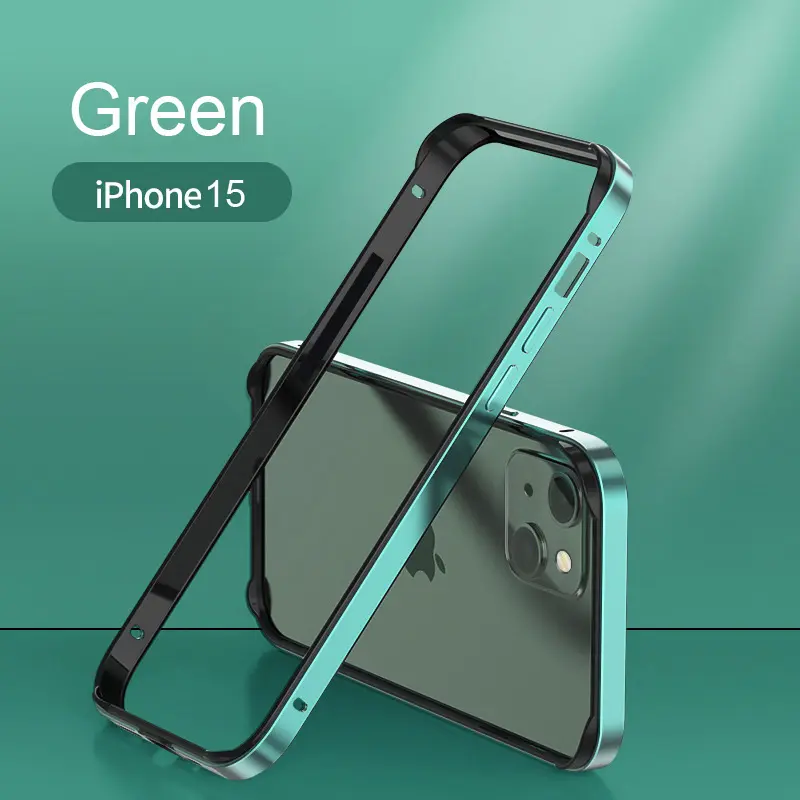 Fin Fin Hybrid Silicone Frame Aluminium Metal Telephone Case, Heat-Dissipating Bumper, Phone Accessories for iPhone 17, 16, 15, 14, 13, 12 Pro Max