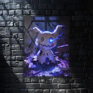 Mimikyu Pokemon Anime Wall Art Poster, Modern Wall Art, Anime Gifts, Wall Decor