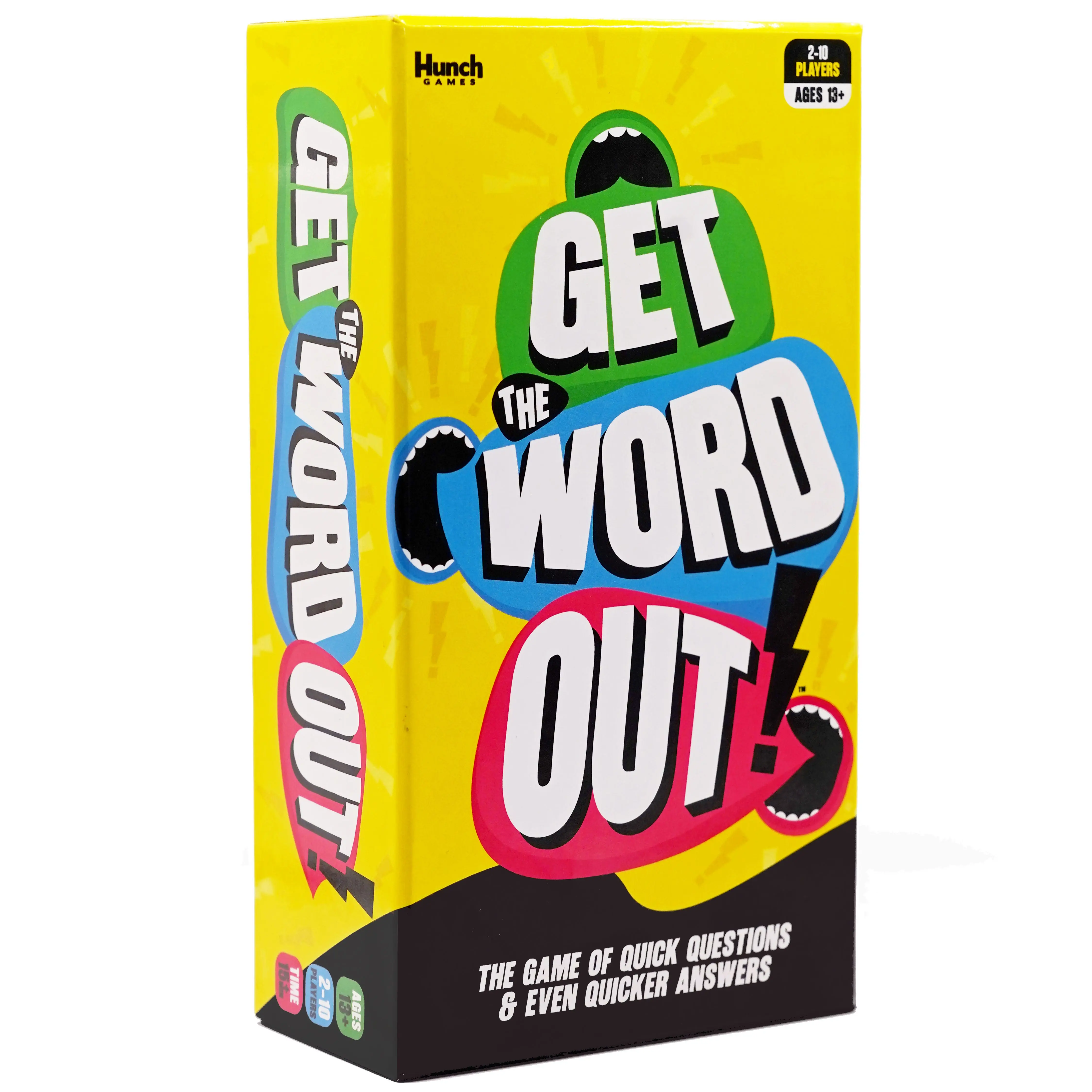 Get The Word Out - Fast-Paced Party Game for Families, Big and Small Groups, Ages 13+