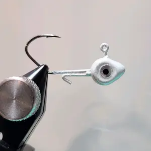 White Pearl 1/16oz Crappie Jig Head White Pearl 1/16oz Crappie Jig Head