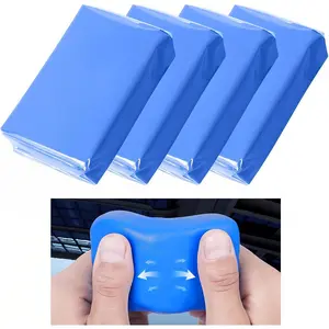 4 Pack Car Clay Bar, Auto Detailing Clay Bar Cleaner, 100g Each, Paint Surface Deep Cleaning for Car Wash & Detailing