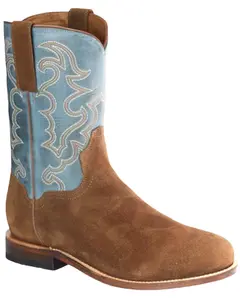 Stetson Men's Men'S Bronco Western Boot Round Toe - 12-020-7605-4104