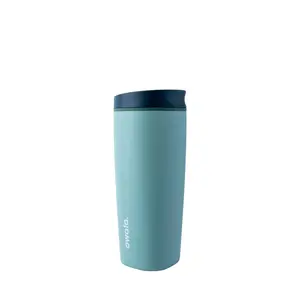 Owala 20oz SmoothSip Slider Stainless Steel Travel Mug - Misty Meadow: Insulated, Leakproof