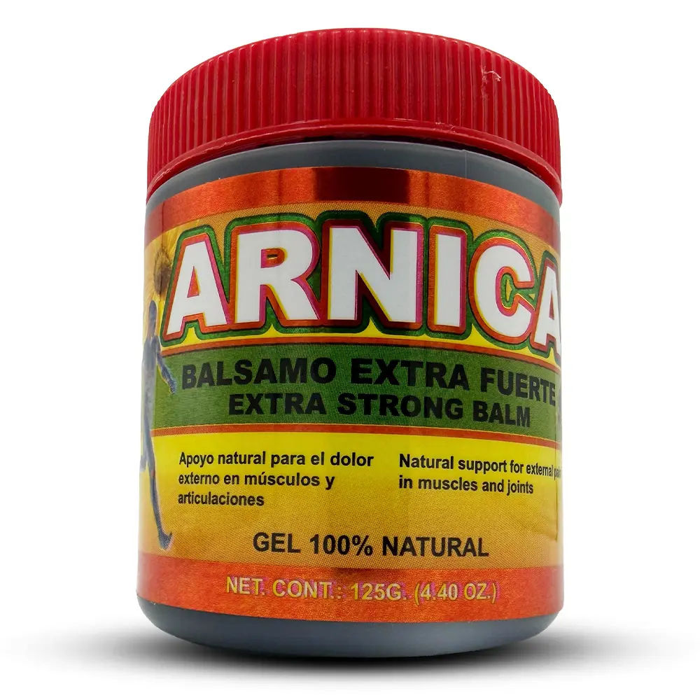 Arnica Balsamo Muscular Extra Fuerte 125g -Arnica Massage Balm - 125g Soothing Full-Body Care -Hydrating