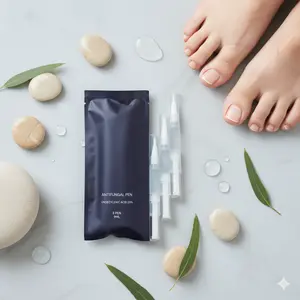 Intensive Strength Nail Repair Pen, Advanced U-Acid Formula for Deep Restoration of Damaged and Yellowing Nails, Professional Pedicure Care Stick for Healthy Looking Growth, Potent Renewal Essence for All Nail Types