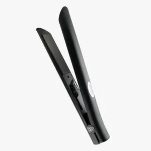 Karma Beauty Titanium Zen Flat Iron Salon-Grade Hair Straightener with Ionic Technology & LCD Display for Thick Coarse or Long Hair Types