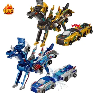 Ultimate Transforming Unicorn Car Toy,Collision to Magical Unicorns,Magnetic Transforming Car-Robot for Kids, Automatic Deformation of Magnetic Connections,Perfect Birthday Gift