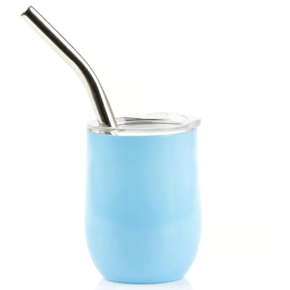 Blue 3oz Mini Wine Tumbler – Chill Sips, Anytime, Anywhere