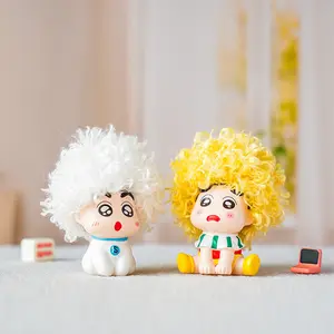 Creative and cute, full of charm, the explosive hairstyle blind box desktop ornament is a cartoon trendy toy, the same style as the animated